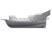 Spanish Galleon 15 Side