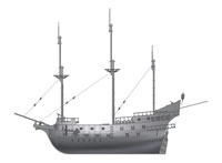 Spanish Galleon 37 Side