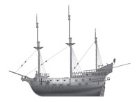 Spanish Galleon 38 Side