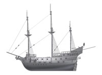 Spanish Galleon 40 Side
