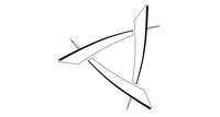 Gary Strommen Logo Black and White